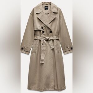 Zara Long Trench Coat